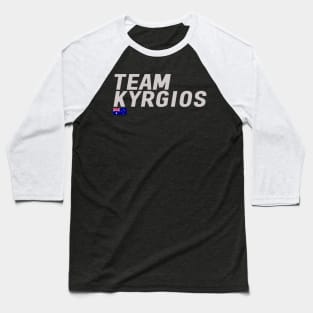 Team Nick Kyrgios Baseball T-Shirt